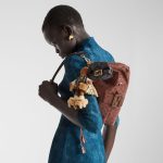 FENDI Mamma Baguette Medium Brown ostrich leather bag - Image 7